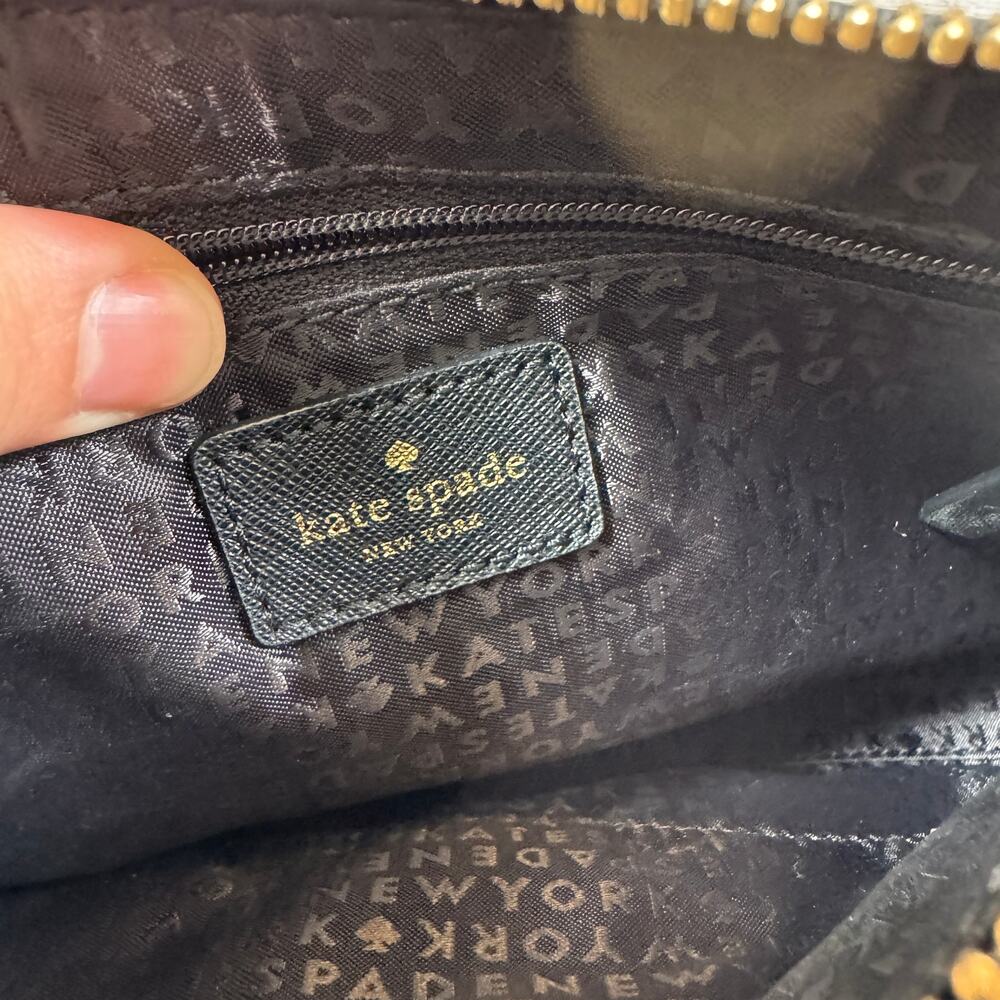 Kate Spade Cat Face Black Crossbody Chain Bag Coquette Y2K - Picture 5 of 10